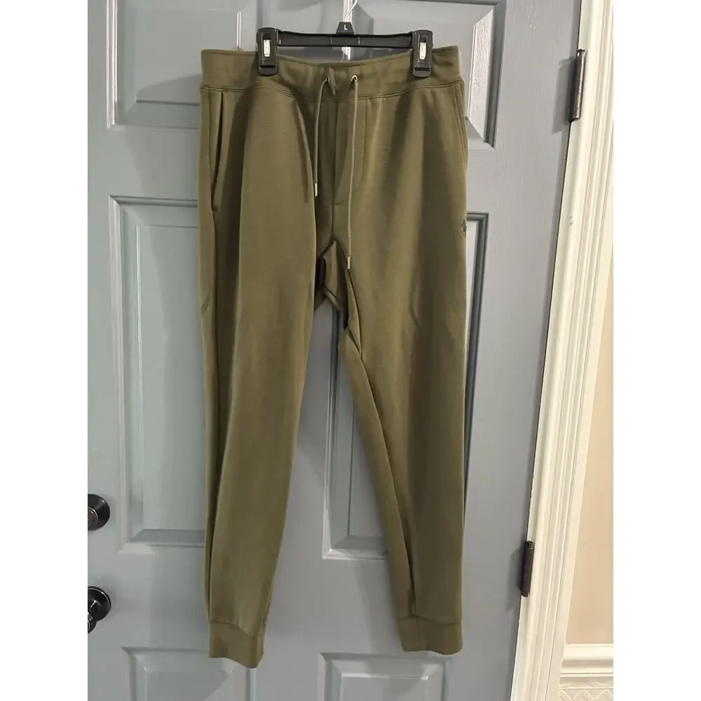 Polo Ralph Lauren Men’s Tracksuit Set Hoodie & Jogger Pants Olive Green Sz Small